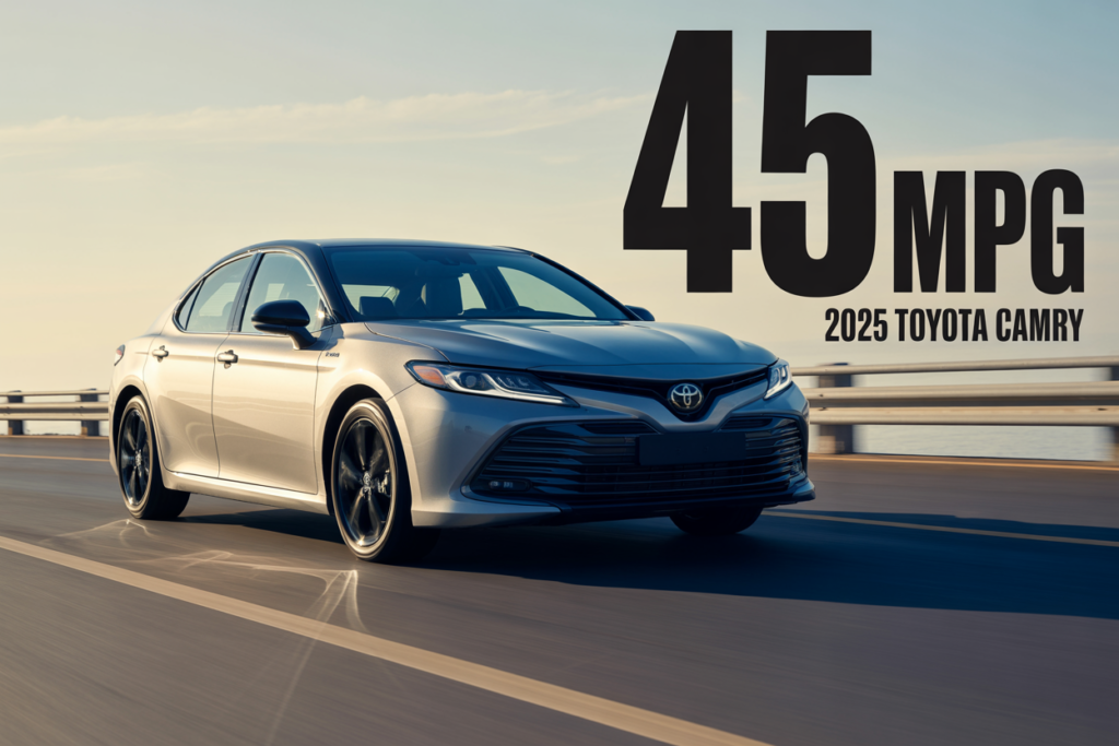 2025 Toyota Camry Gets 45 MPG. Here's How