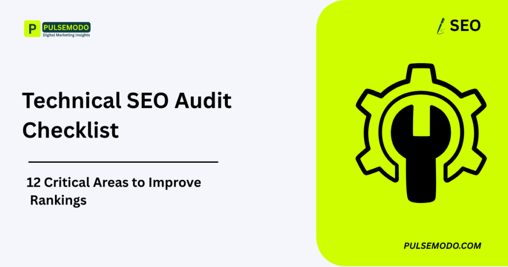 Technical SEO Audit Checklist