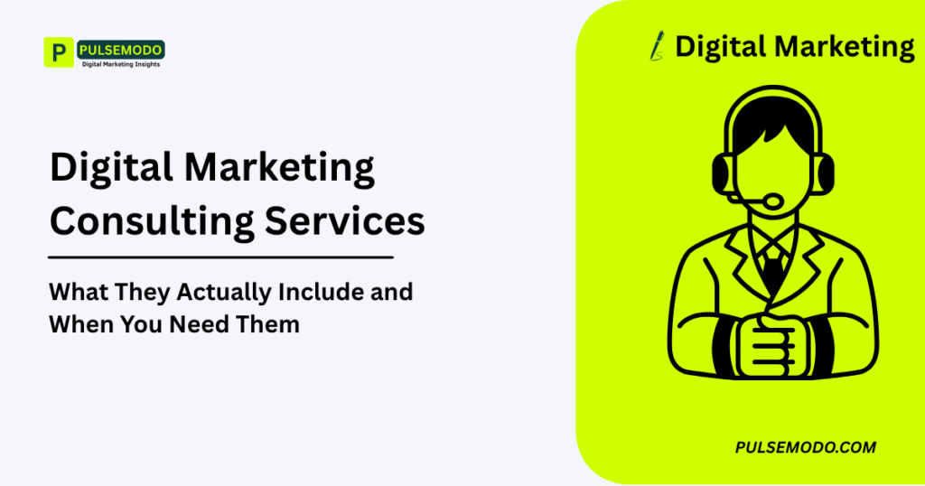 Digital Marketing Consulting Services