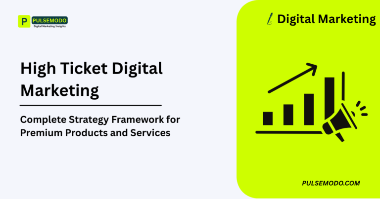 High Ticket Digital Marketing