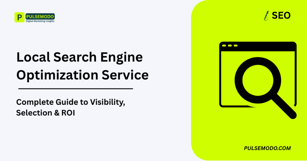 Local Search Engine Optimization Service